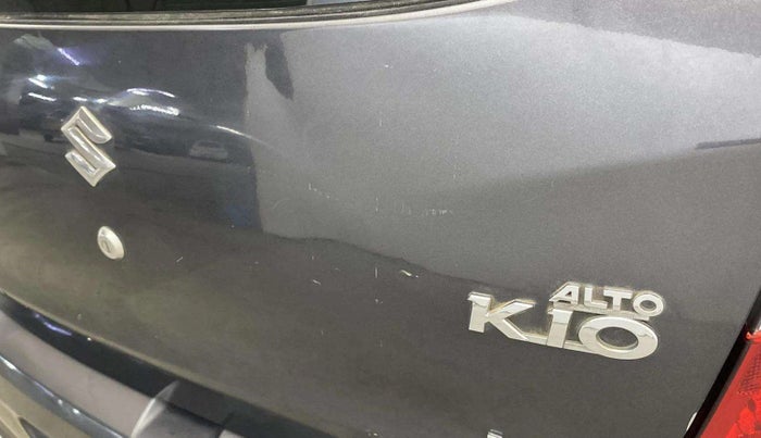 2015 Maruti Alto K10 LXI, Petrol, Manual, 11,701 km, Dicky (Boot door) - Minor scratches