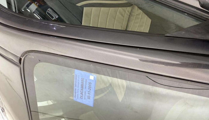 2015 Maruti Alto K10 LXI, Petrol, Manual, 11,701 km, Left A pillar - Minor scratches