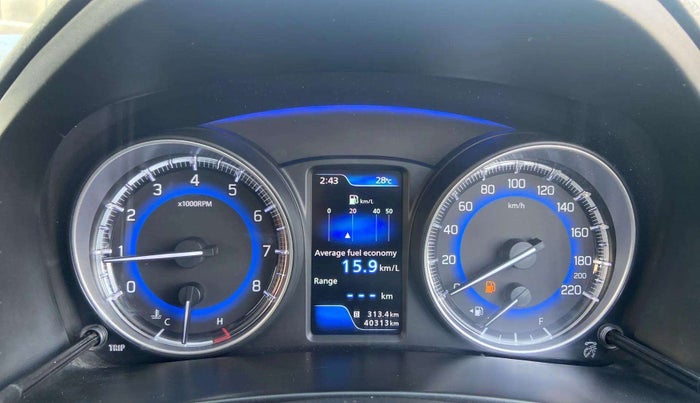 2020 Maruti Baleno ALPHA PETROL 1.2, Petrol, Manual, 40,439 km, Odometer Image
