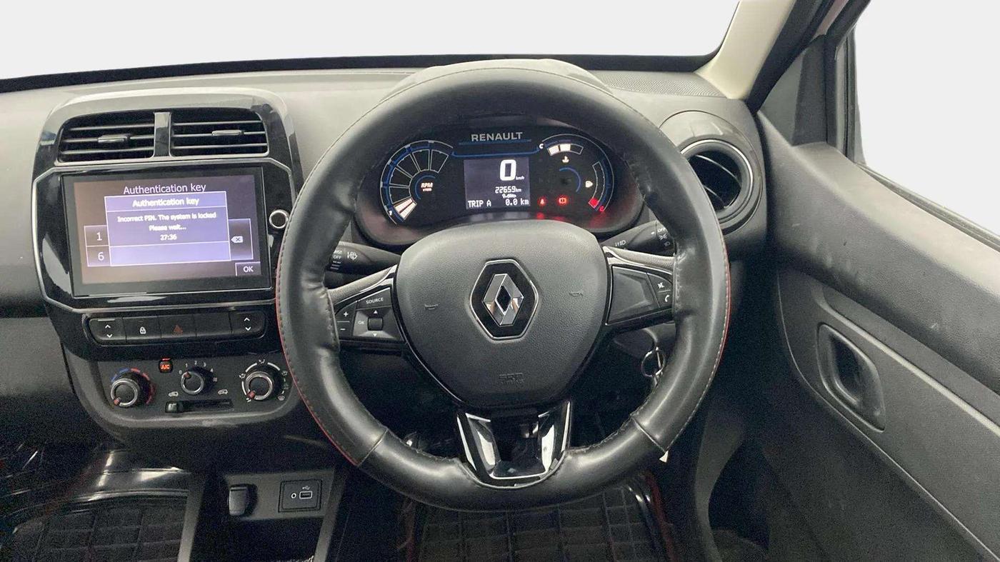 2024 Renault Kwid RXT 1.0, Petrol, Manual, 22,686 km, Steering Wheel Close Up