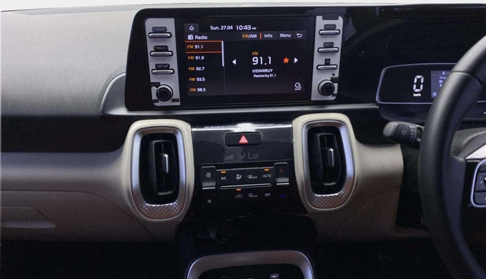 2022 KIA SONET HTX ANNIVERSARY EDITION 1.0 IMT, Petrol, Manual, 42,852 km, Air Conditioner