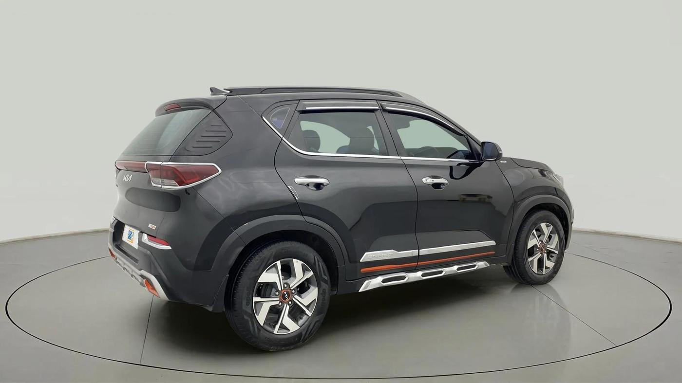 2022 KIA SONET HTX ANNIVERSARY EDITION 1.0 IMT, Petrol, Manual, 42,876 km, Right Back Diagonal