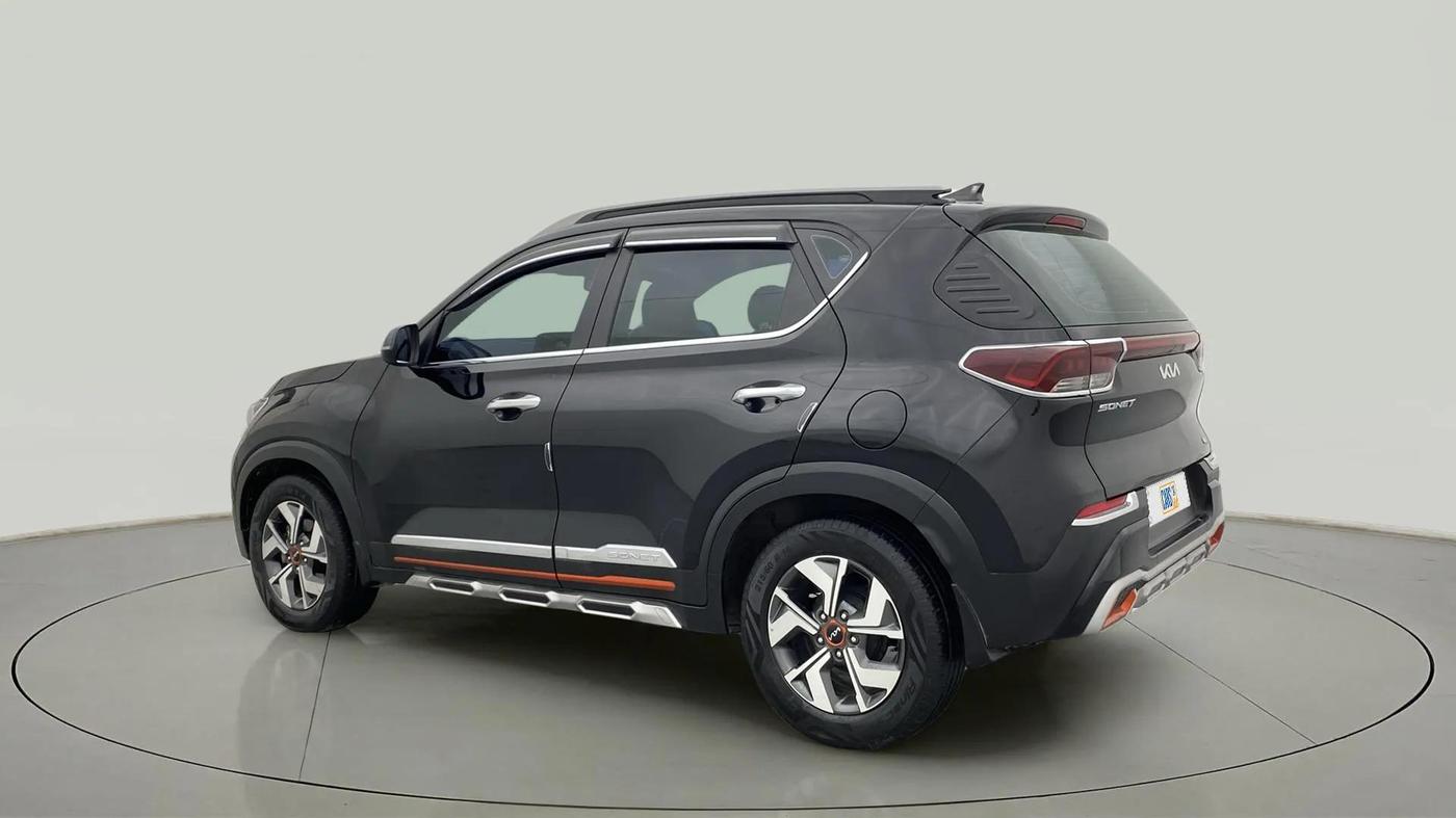 2022 KIA SONET HTX ANNIVERSARY EDITION 1.0 IMT, Petrol, Manual, 42,876 km, Left Back Diagonal