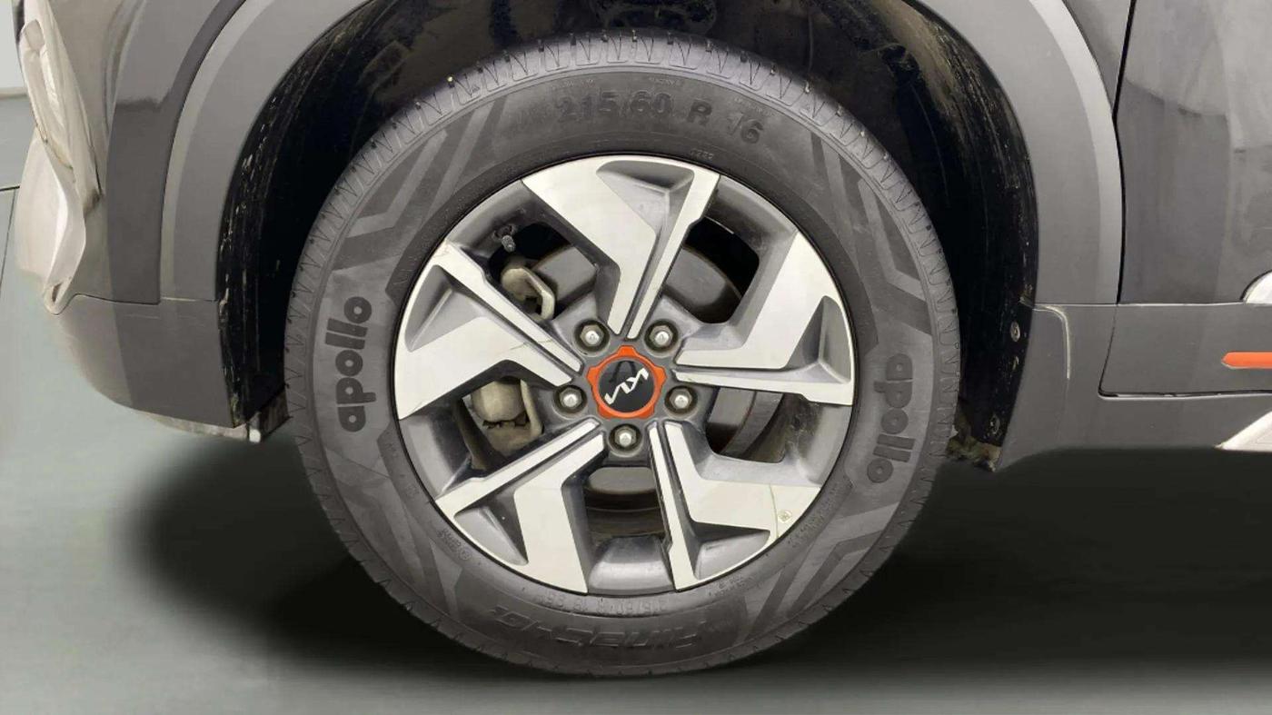 2022 KIA SONET HTX ANNIVERSARY EDITION 1.0 IMT, Petrol, Manual, 42,876 km, Left Front Wheel