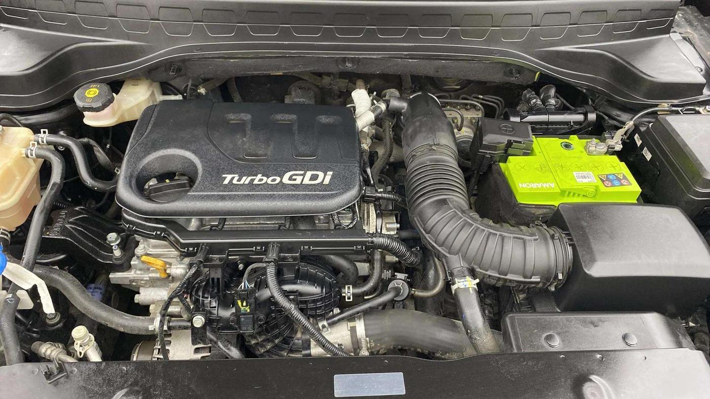 2022 KIA SONET HTX ANNIVERSARY EDITION 1.0 IMT, Petrol, Manual, 42,876 km, Engine View