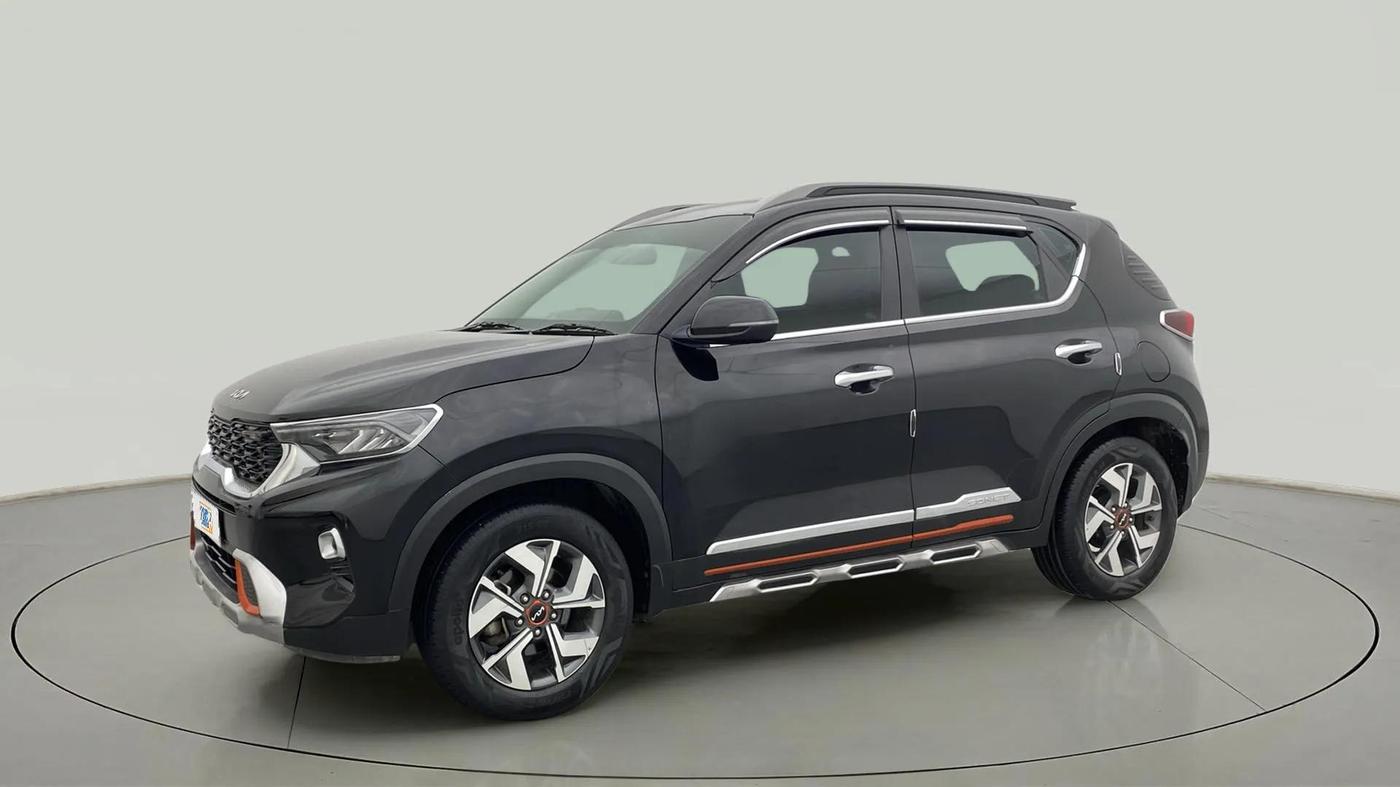 2022 KIA SONET HTX ANNIVERSARY EDITION 1.0 IMT, Petrol, Manual, 42,876 km, Left Front Diagonal