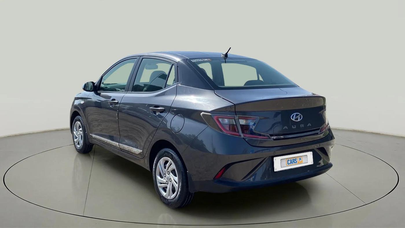 2021 Hyundai AURA S 1.2, Petrol, Manual, 36,467 km, Left Back Diagonal