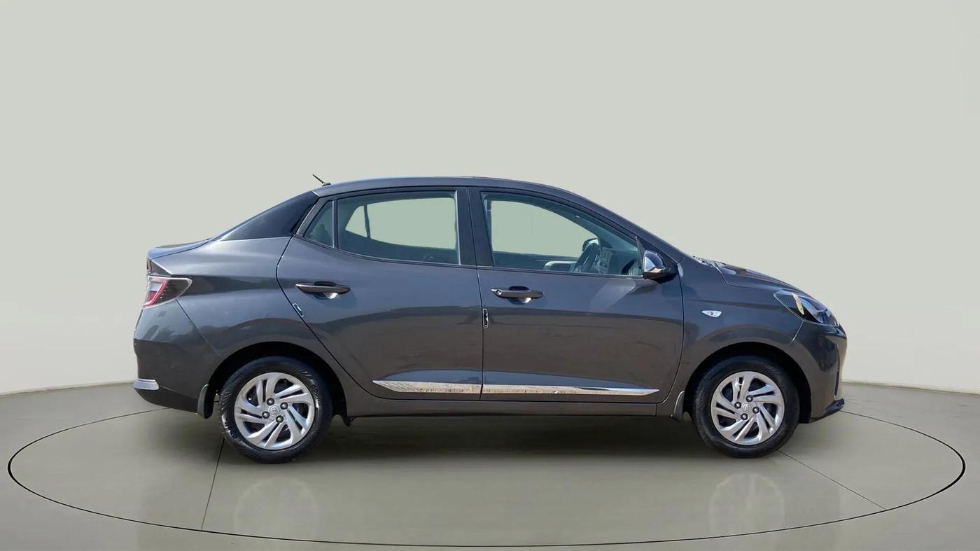 2021 Hyundai AURA S 1.2, Petrol, Manual, 36,467 km, Right Side View