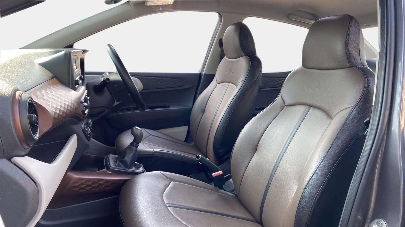 2021 Hyundai AURA S 1.2, Petrol, Manual, 36,467 km, Right Side Front Door Cabin