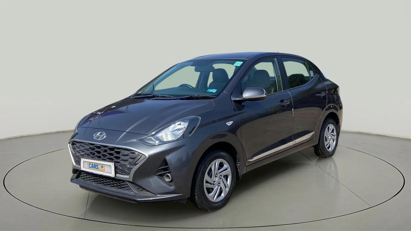 2021 Hyundai AURA S 1.2, Petrol, Manual, 36,467 km, Left Front Diagonal