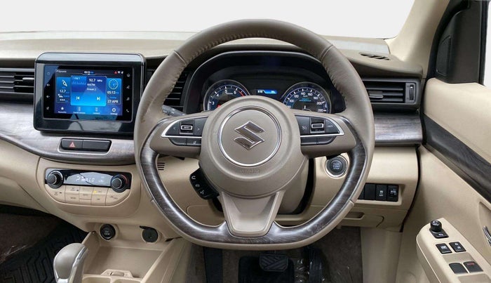 2024 Maruti Ertiga ZXI+ AT SHVS, Petrol, Automatic, 4,063 km, Steering Wheel Close Up