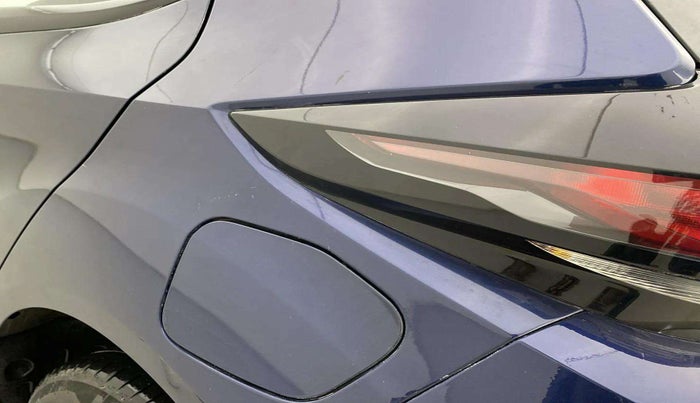2023 Tata ALTROZ XM PLUS CNG, CNG, Manual, 12,681 km, Left quarter panel - Minor scratches