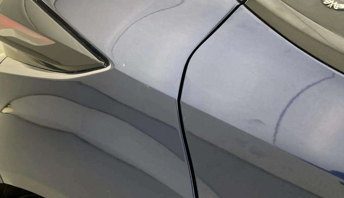 2023 Tata ALTROZ XM PLUS CNG, CNG, Manual, 12,681 km, Right quarter panel - Minor scratches