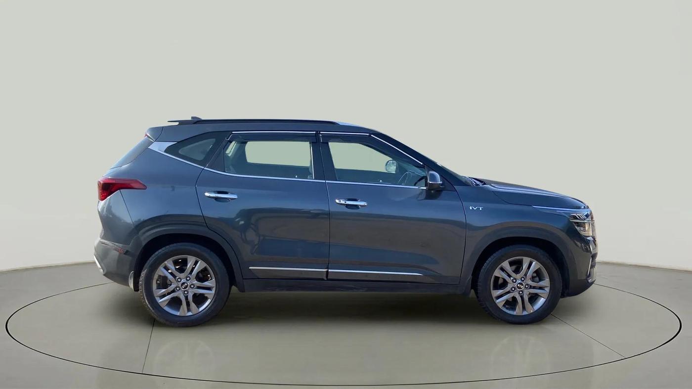 2020 KIA SELTOS HTX IVT 1.5 PETROL, Petrol, Automatic, 21,261 km, Right Side View