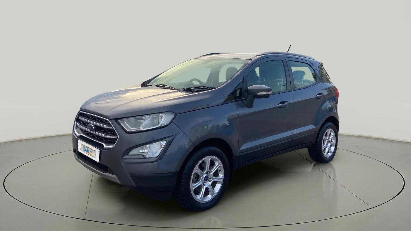 2018 Ford Ecosport TITANIUM + 1.5L PETROL AT, Petrol, Automatic, 67,355 km, Left Front Diagonal