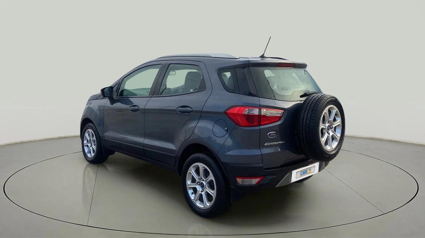 2018 Ford Ecosport TITANIUM + 1.5L PETROL AT, Petrol, Automatic, 67,355 km, Left Back Diagonal