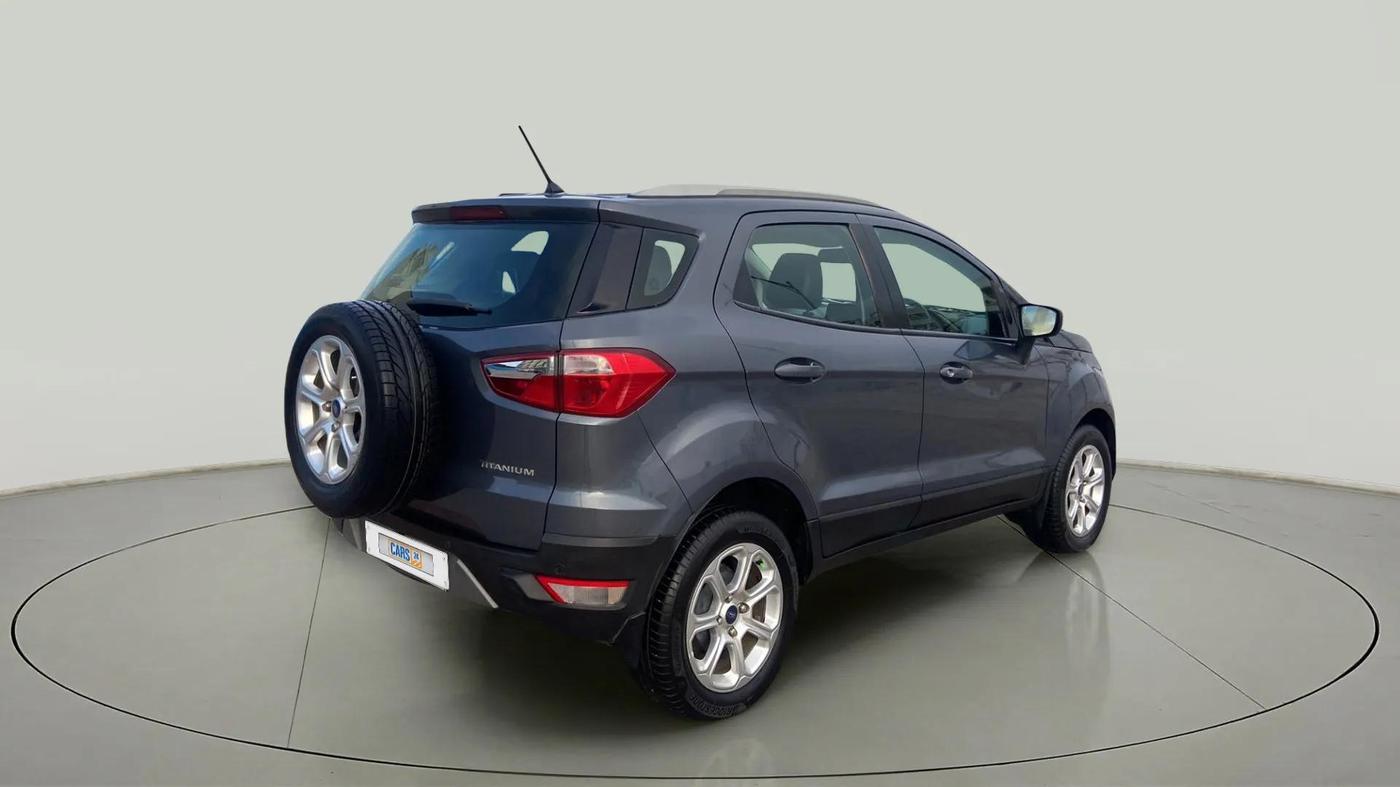 2018 Ford Ecosport TITANIUM + 1.5L PETROL AT, Petrol, Automatic, 67,355 km, Right Back Diagonal