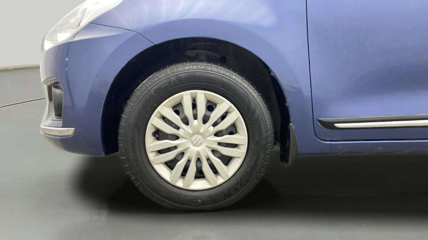 2019 Maruti Dzire VXI, Petrol, Manual, 72,513 km, Left Front Wheel