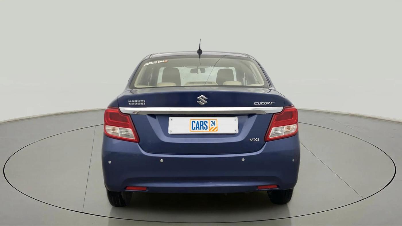 2019 Maruti Dzire VXI, Petrol, Manual, 72,513 km, Back/Rear