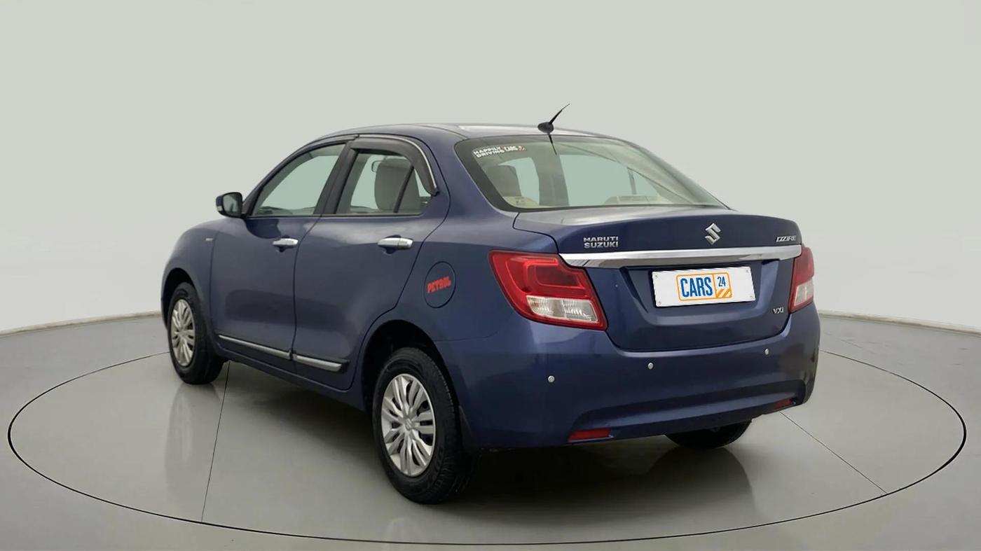 2019 Maruti Dzire VXI, Petrol, Manual, 72,513 km, Left Back Diagonal