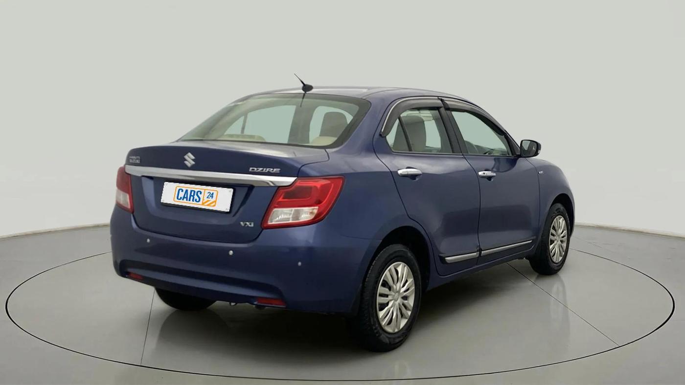 2019 Maruti Dzire VXI, Petrol, Manual, 72,513 km, Right Back Diagonal