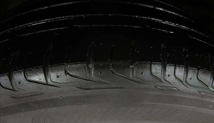 2019 Tata NEXON XZA PLUS PETROL, Petrol, Automatic, 55,051 km, Left Front Tyre Tread