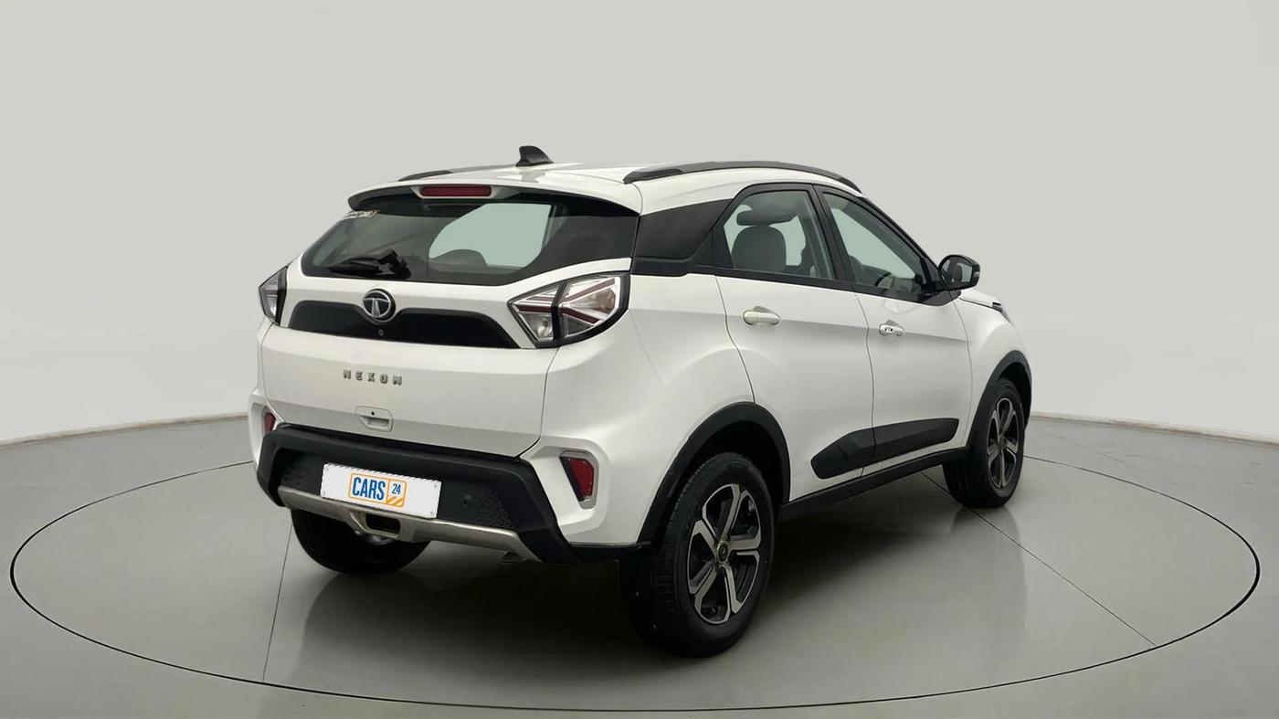 2023 Tata NEXON XZA PLUS LUXURY SUNROOF DIESEL, Diesel, Automatic, 25,664 km, Right Back Diagonal