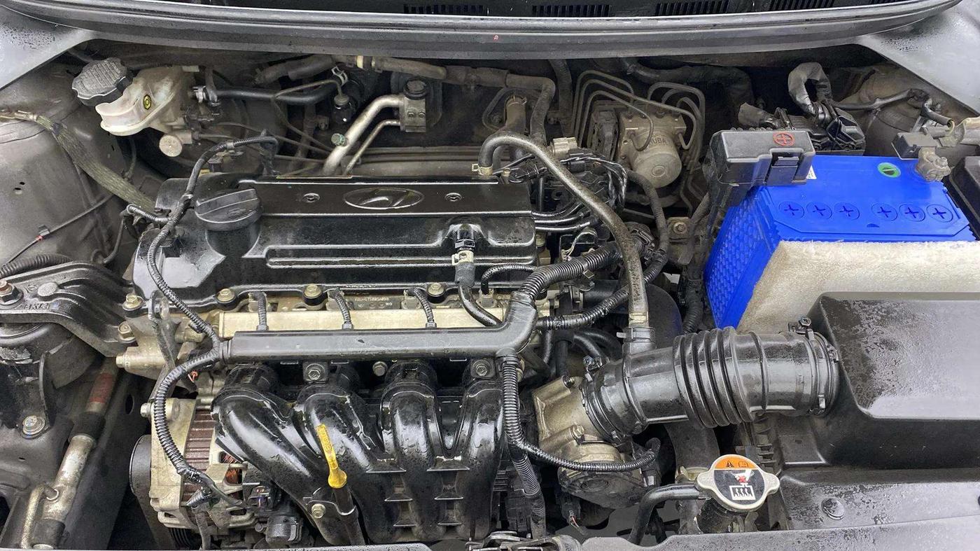 2017 Hyundai Elite i20 ASTA 1.2 (O), Petrol, Manual, 66,346 km, Engine View