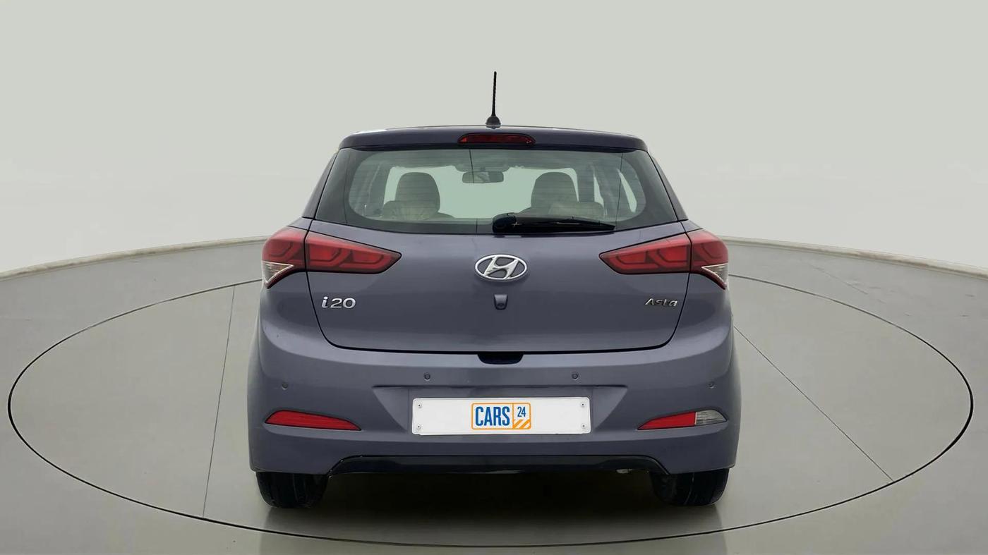 2017 Hyundai Elite i20 ASTA 1.2 (O), Petrol, Manual, 66,346 km, Back/Rear
