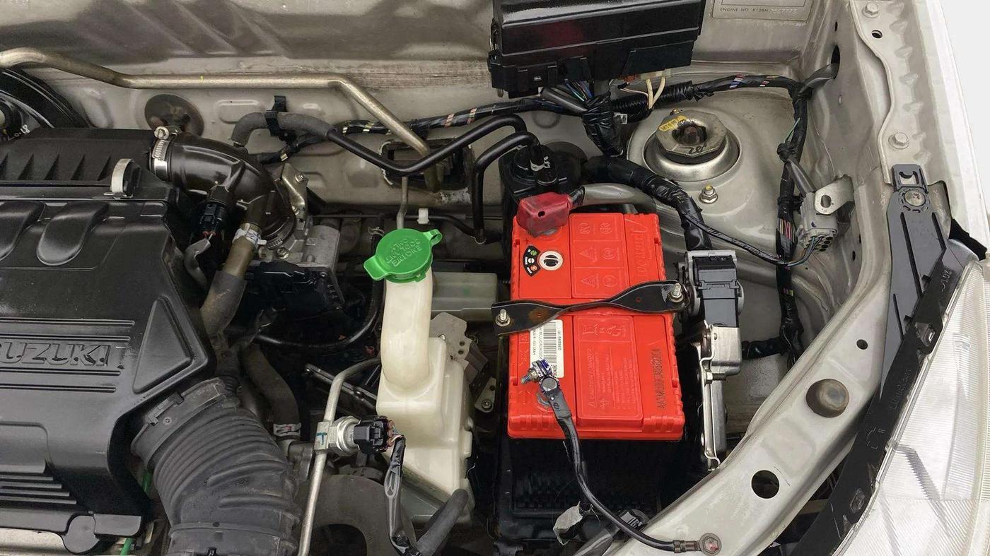 2015 Maruti Alto K10 VXI AMT, Petrol, Automatic, 34,916 km, Engine View - Left