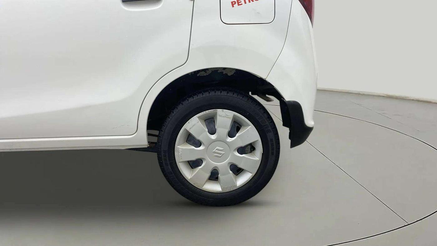 2015 Maruti Alto K10 VXI AMT, Petrol, Automatic, 34,916 km, Left Rear Wheel