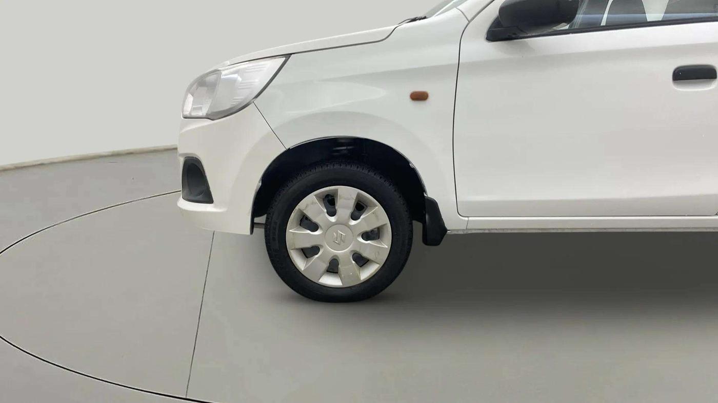 2015 Maruti Alto K10 VXI AMT, Petrol, Automatic, 34,916 km, Left Front Wheel