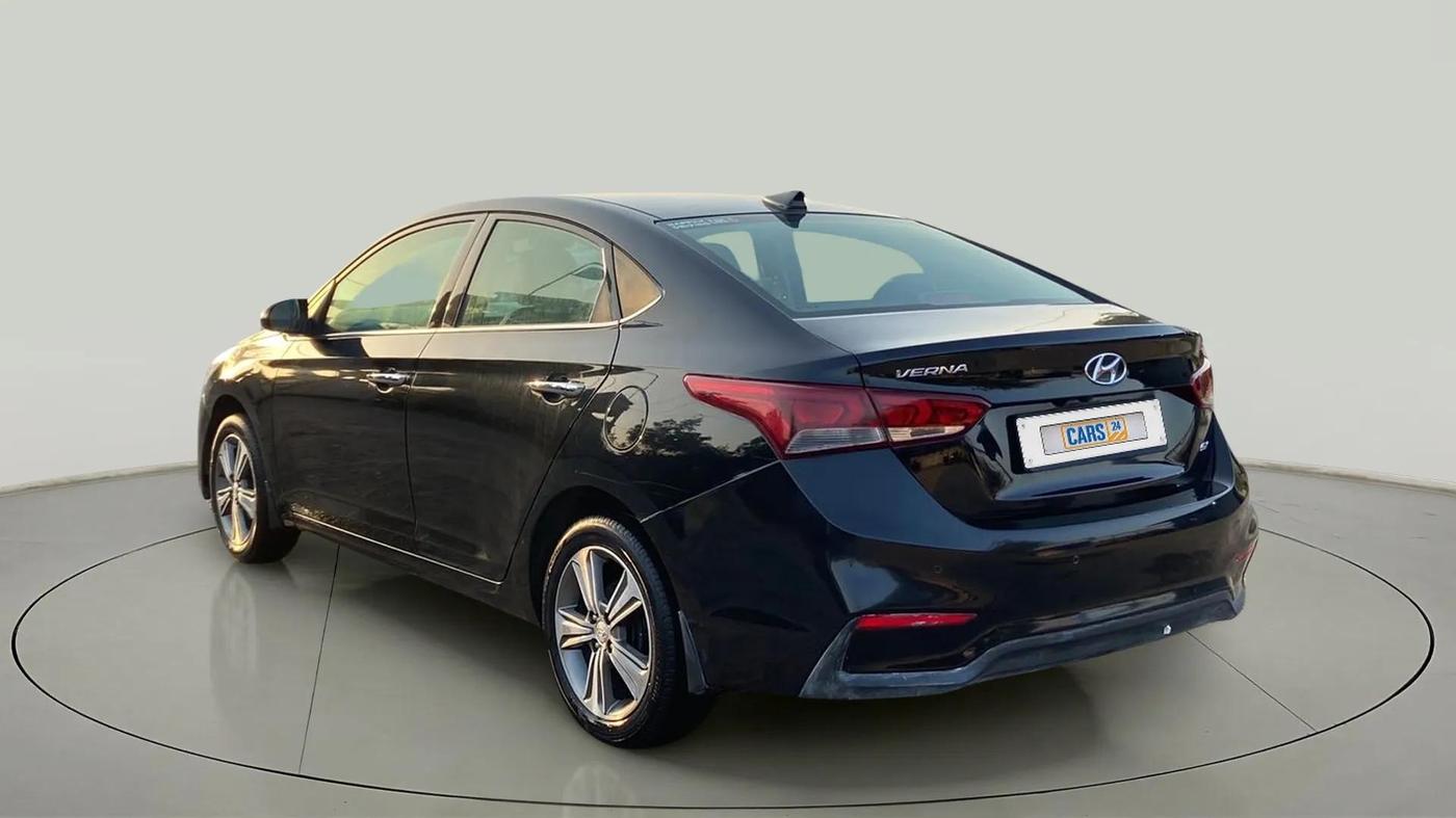 2019 Hyundai Verna 1.6 VTVT SX, Petrol, Manual, 56,230 km, Left Back Diagonal