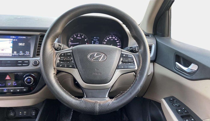 2019 Hyundai Verna 1.6 VTVT SX, Petrol, Manual, 56,230 km, Steering Wheel Close Up