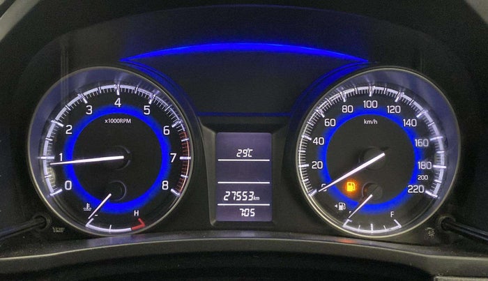 2019 Maruti Baleno DELTA PETROL 1.2, Petrol, Manual, 27,602 km, Odometer Image