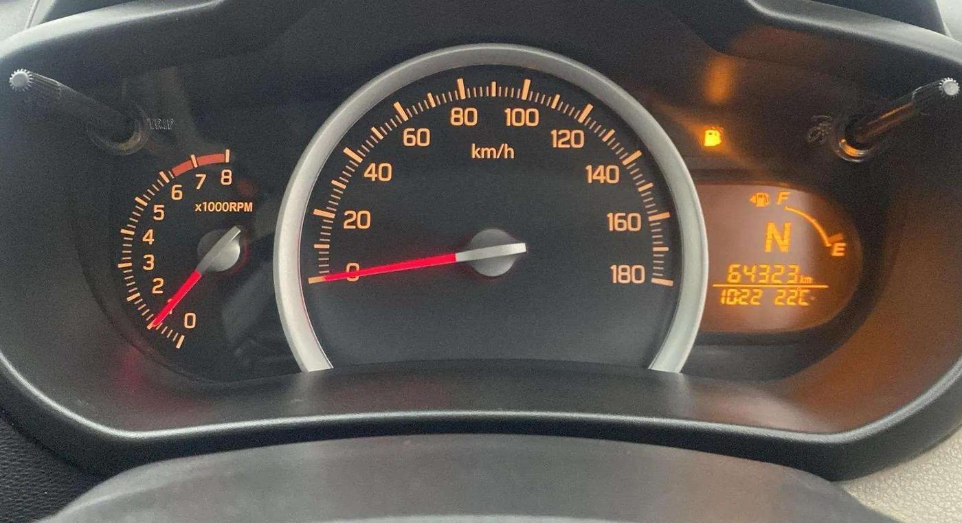 2016 Maruti Celerio VXI AMT, Petrol, Automatic, 64,321 km, Odometer Image