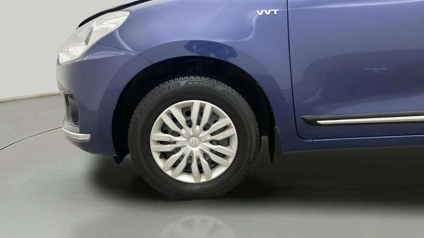 2017 Maruti Dzire VXI, Petrol, Manual, 41,307 km, Left Front Wheel