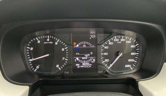 2022 Tata PUNCH ACCOMPLISHED MT, Petrol, Manual, 38,382 km, Odometer Image