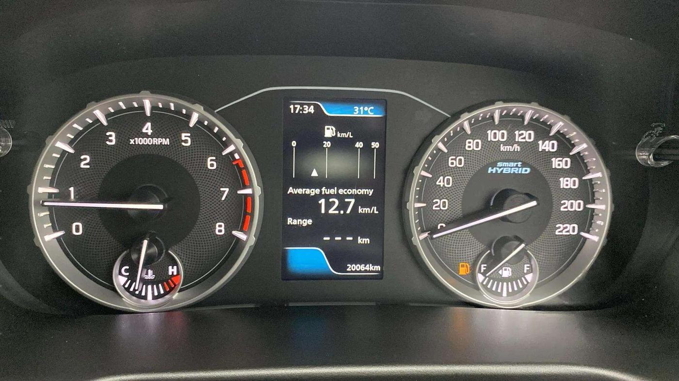 2024 Maruti BREZZA ZXI + SMART HYBRID, Petrol, Manual, 20,132 km, Odometer Image