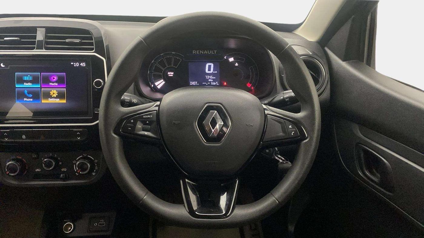 2023 Renault Kwid RXT 1.0, Petrol, Manual, 7,338 km, Steering Wheel Close Up