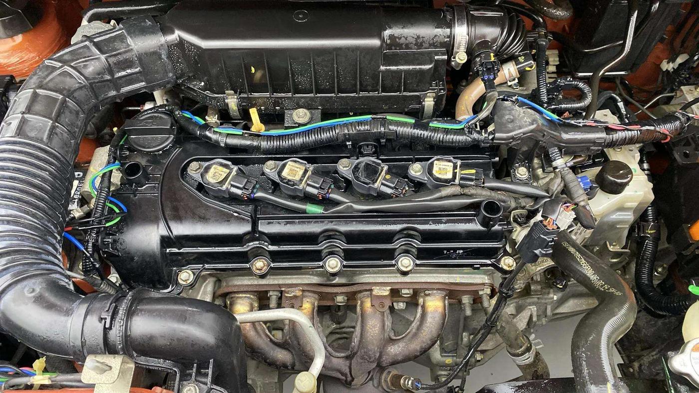 2019 Maruti New Wagon-R ZXI 1.2 AMT, Petrol, Automatic, 41,428 km, Engine View