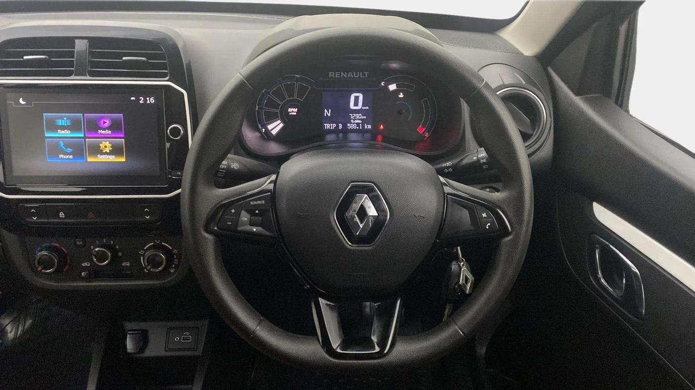2023 Renault Kwid CLIMBER Urban Night Limited Edition AMT, Petrol, Automatic, 7,391 km, Steering Wheel Close Up
