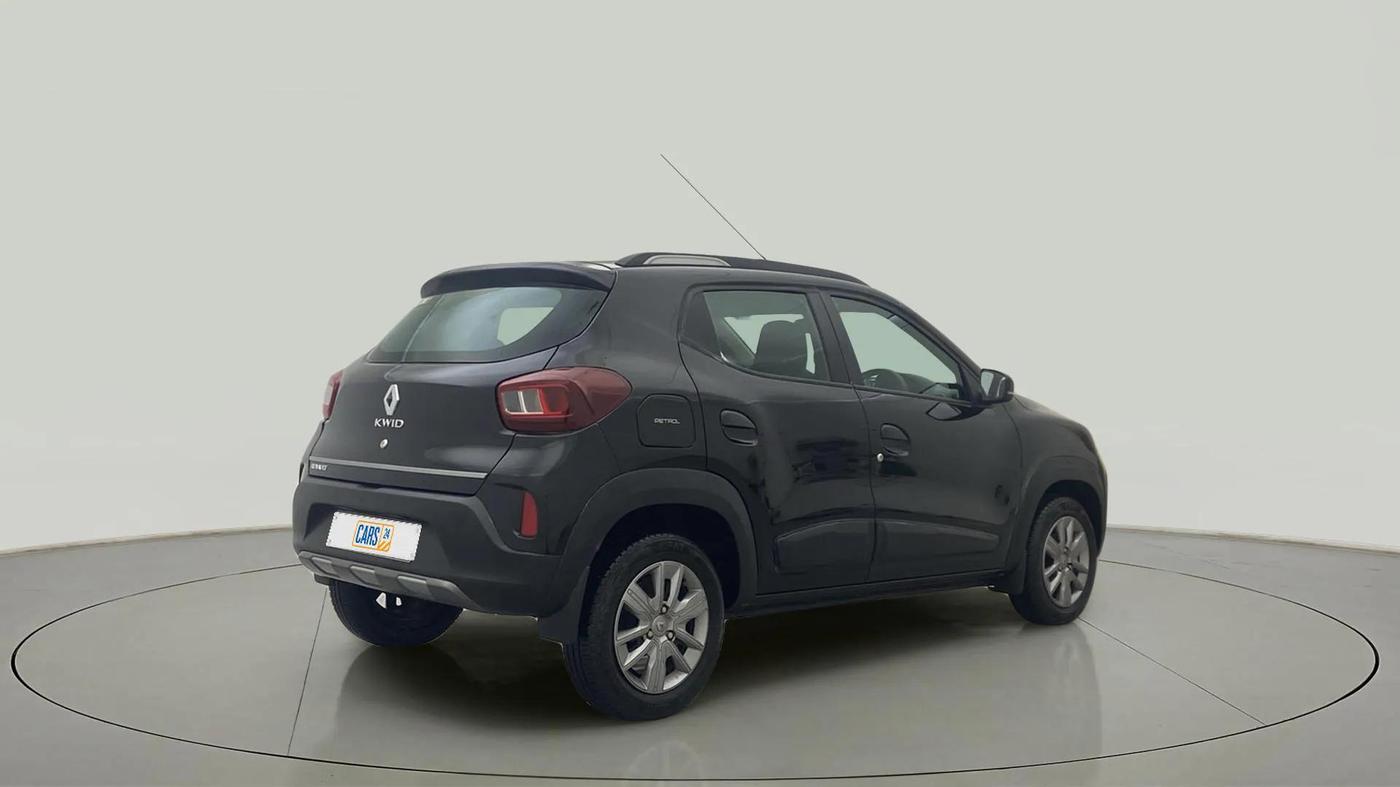2023 Renault Kwid CLIMBER Urban Night Limited Edition AMT, Petrol, Automatic, 7,391 km, Right Back Diagonal