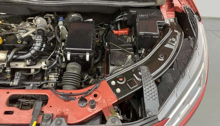 2021 Nissan MAGNITE XV PREMIUM TURBO CVT, Petrol, Automatic, 23,462 km, Engine View - Left