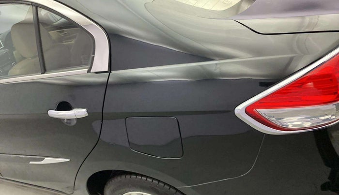 2015 Maruti Ciaz ZXI AT, Petrol, Automatic, 76,768 km, Left quarter panel - Minor scratches