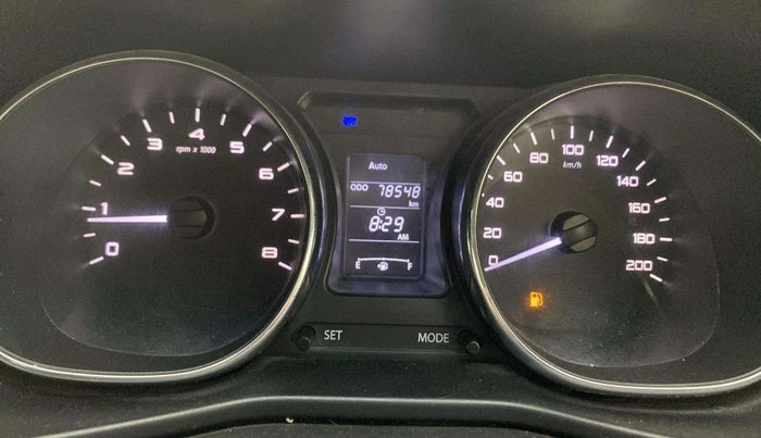 2019 Tata NEXON XZA PLUS PETROL DUAL TONE, Petrol, Automatic, 78,517 km, Odometer Image
