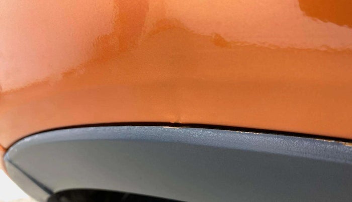 2019 Tata NEXON XZA PLUS PETROL DUAL TONE, Petrol, Automatic, 78,517 km, Right quarter panel - Slightly dented