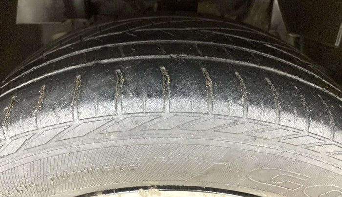 2019 Tata NEXON XZA PLUS PETROL DUAL TONE, Petrol, Automatic, 78,517 km, Left Front Tyre Tread