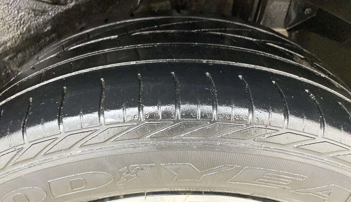 2019 Tata NEXON XZA PLUS PETROL DUAL TONE, Petrol, Automatic, 78,517 km, Left Rear Tyre Tread