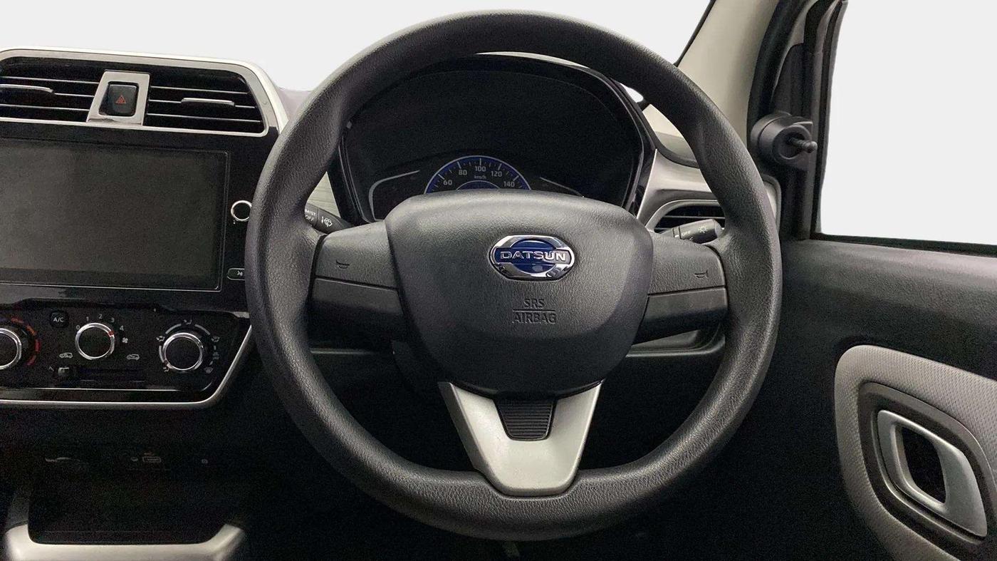2020 Datsun Redi Go T(O) 1.0 AMT, Petrol, Automatic, 28,649 km, Steering Wheel Close Up